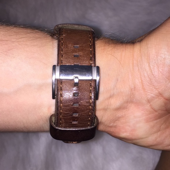 Neutra Chronograph Brown Leather Watch - FS5453 - Fossil Fossil watch